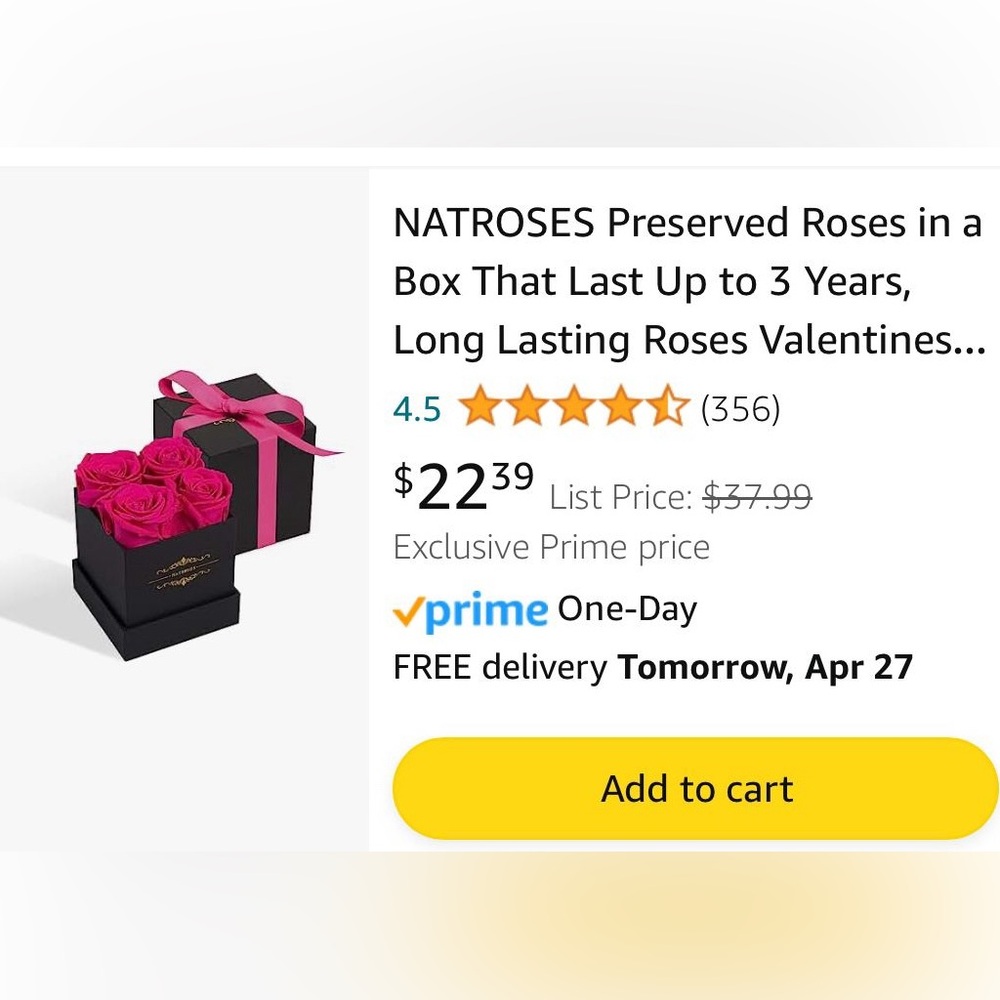$80 NWT Gift Set: Preserved Roses, Shower Steamer Bombs, & Assorted Candles